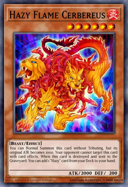 Hazy Flame Cerbereus