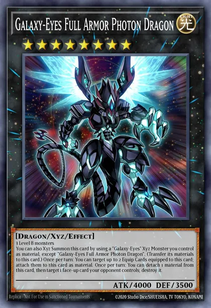 Galaxy-Eyes Full Armor Photon Dragon