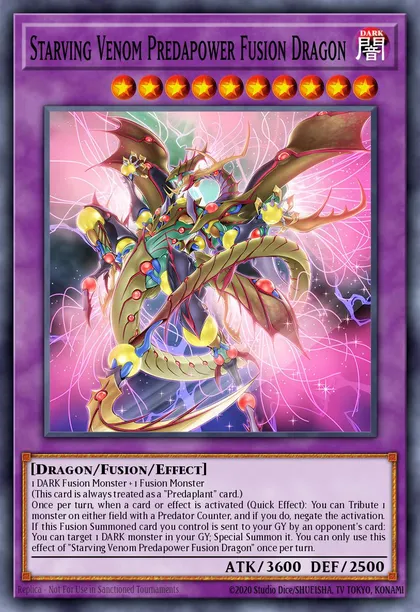 Starving Venom Predapower Fusion Dragon
