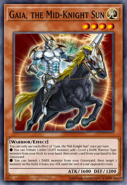 Gaia, the Mid-Knight Sun