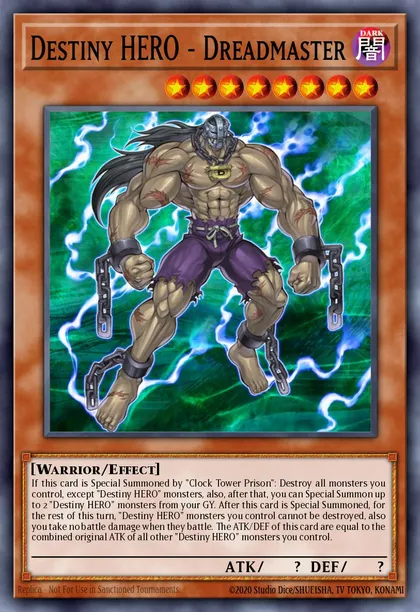 Destiny HERO - Dreadmaster