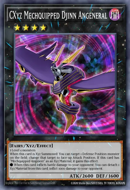 CXyz Mechquipped Djinn Angeneral