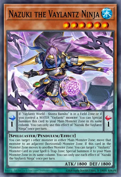Nazuki the Vaylantz Ninja