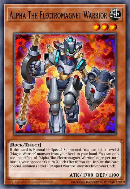 Alpha The Electromagnet Warrior
