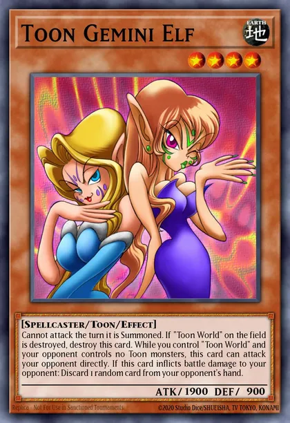 Toon Gemini Elf