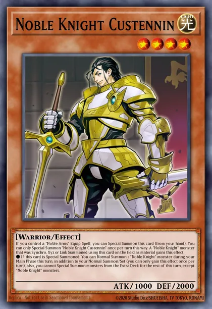 Noble Knight Custennin