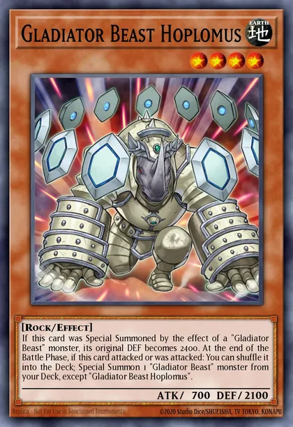 Gladiator Beast Hoplomus