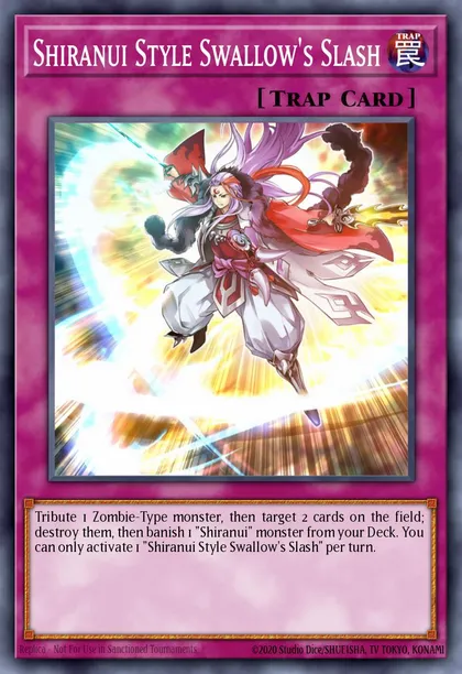 Shiranui Style Swallow's Slash