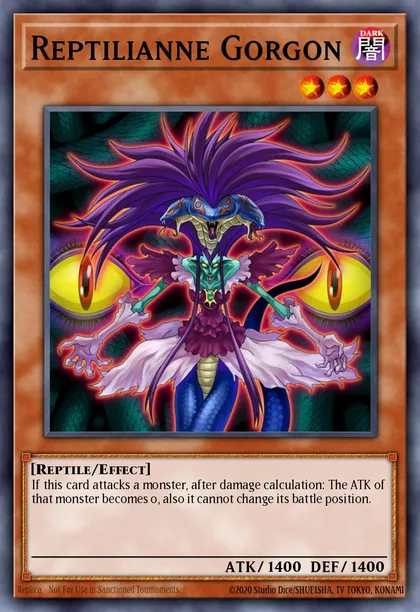 Reptilianne Gorgon