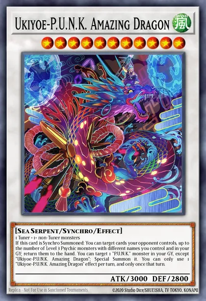 Ukiyoe-P.U.N.K. Amazing Dragon