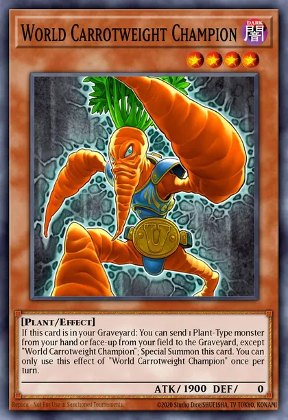 World Carrotweight Champion