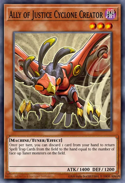 Ally of Justice Cyclone Creator
