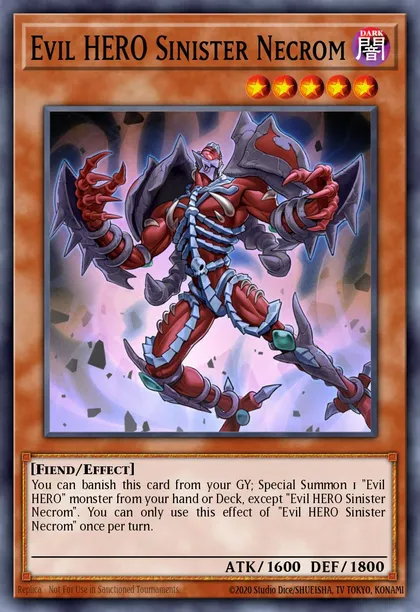 Evil HERO Sinister Necrom