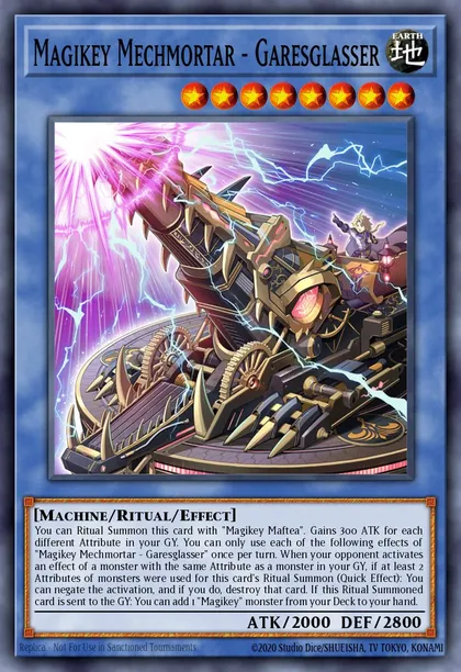 Magikey Mechmortar - Garesglasser