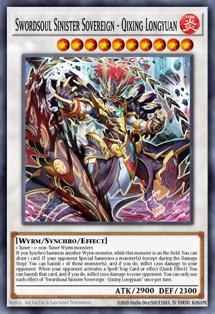 Swordsoul Sinister Sovereign - Qixing Longyuan