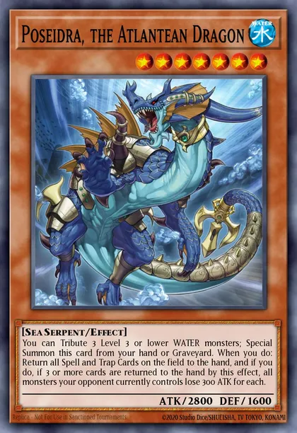 Poseidra, the Atlantean Dragon