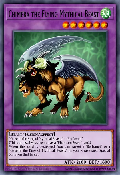 Chimera the Flying Mythical Beast