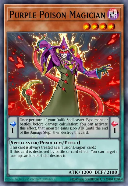 Purple Poison Magician