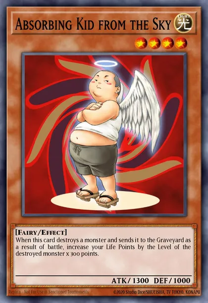 Absorbing Kid from the Sky