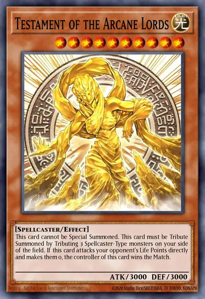 Testament of the Arcane Lords