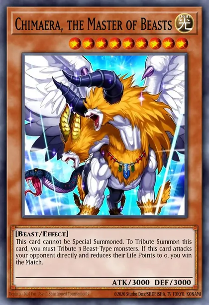 Chimaera, the Master of Beasts