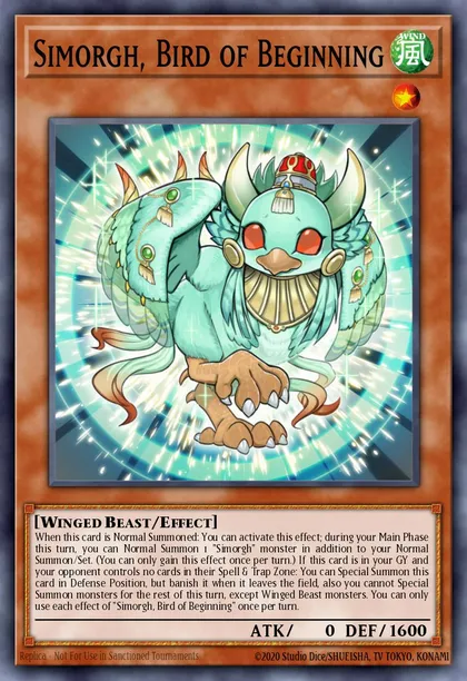 Simorgh, Bird of Beginning
