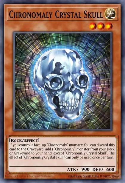 Chronomaly Crystal Skull