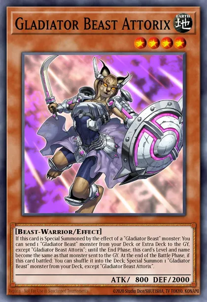 Gladiator Beast Attorix
