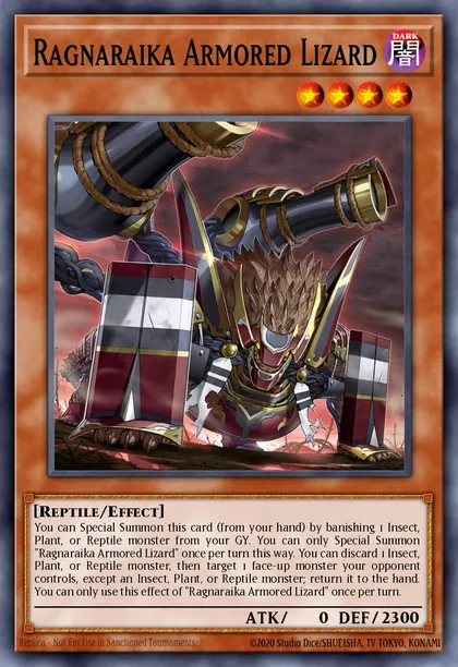 Ragnaraika Armored Lizard