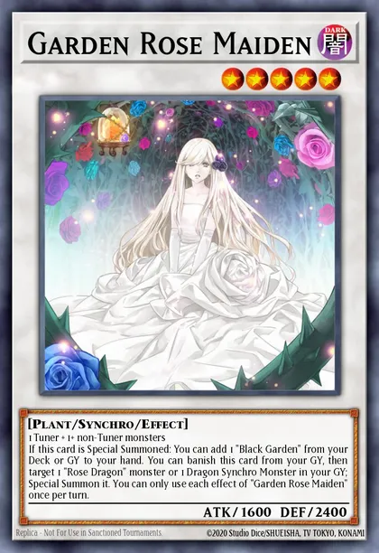 Garden Rose Maiden