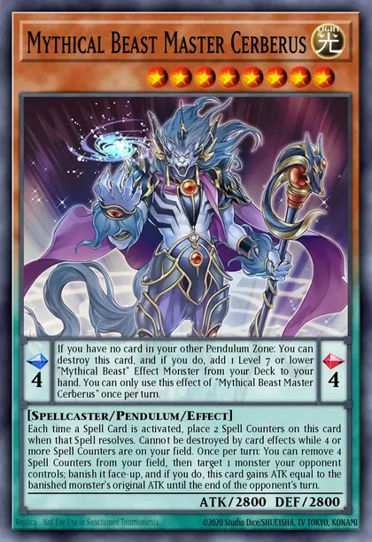 Mythical Beast Master Cerberus