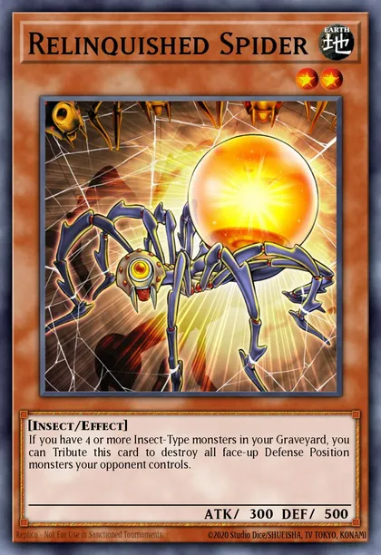 Relinquished Spider