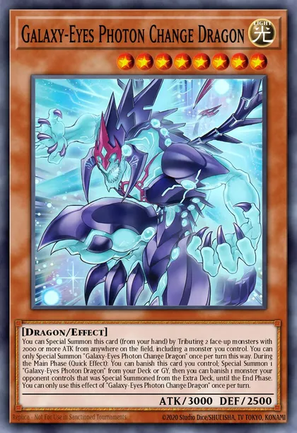 Galaxy-Eyes Photon Change Dragon