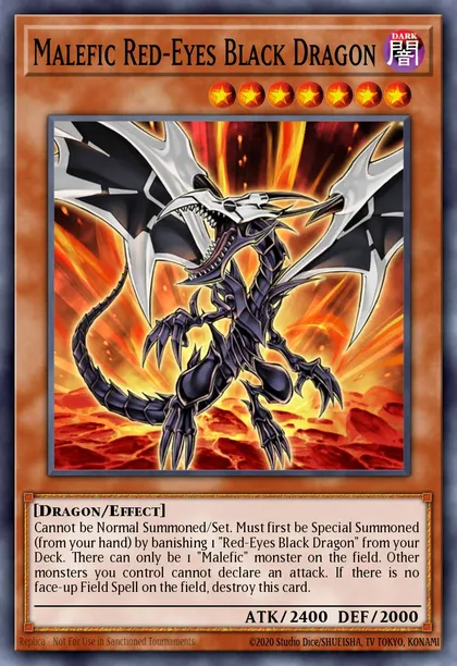 Malefic Red-Eyes Black Dragon