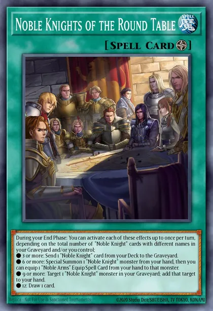 Noble Knights of the Round Table