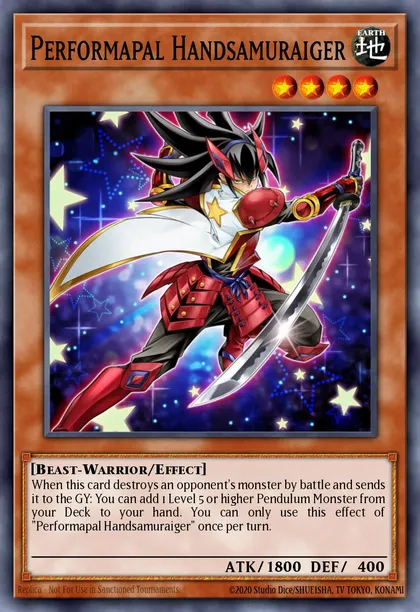 Performapal Handsamuraiger