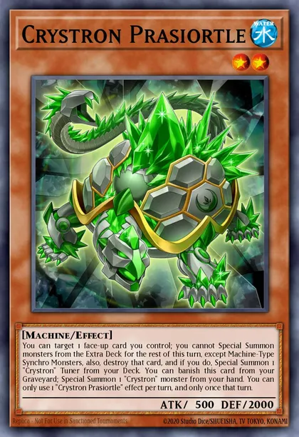Crystron Prasiortle