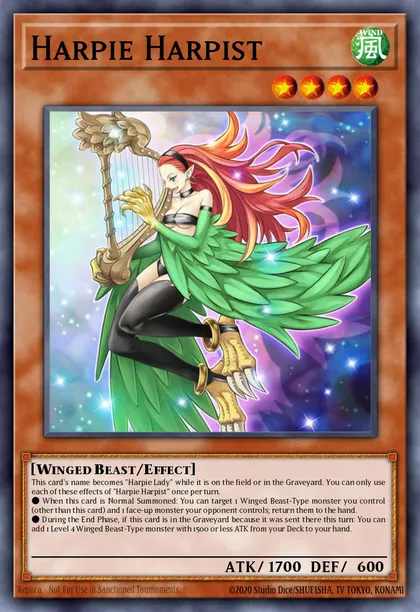 Harpie Harpist