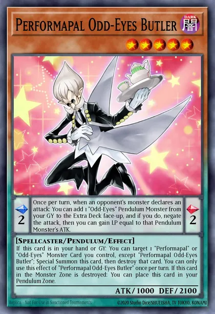 Performapal Odd-Eyes Butler