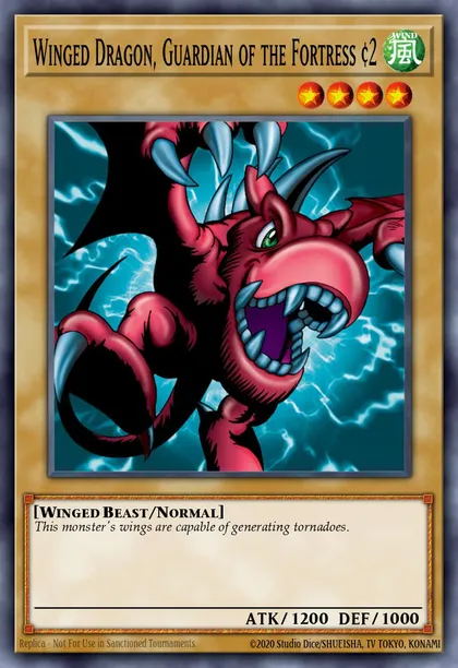 Winged Dragon, Guardian of the Fortress #2