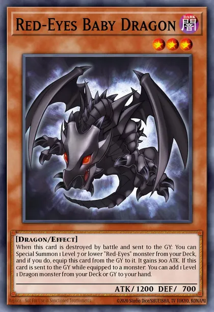 Red-Eyes Baby Dragon