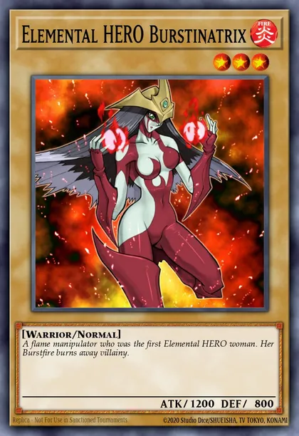 Elemental HERO Burstinatrix