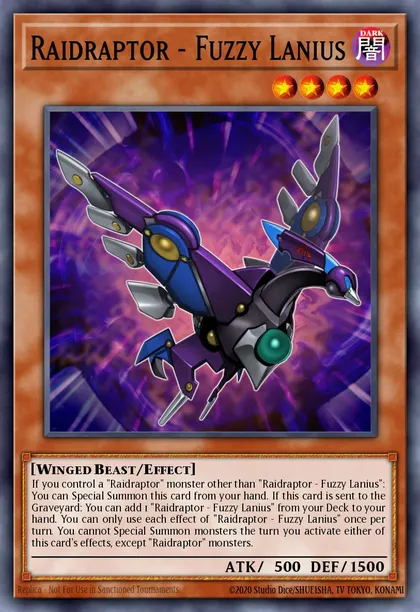 Raidraptor - Fuzzy Lanius