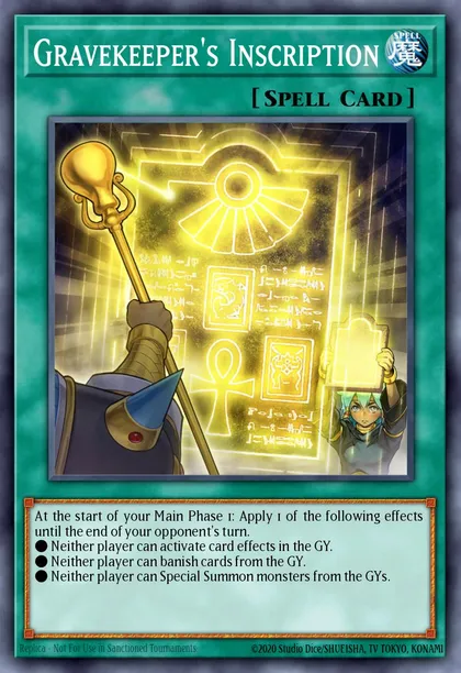 Gravekeeper's Inscription