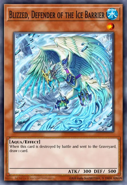 Blizzed, Defender of the Ice Barrier