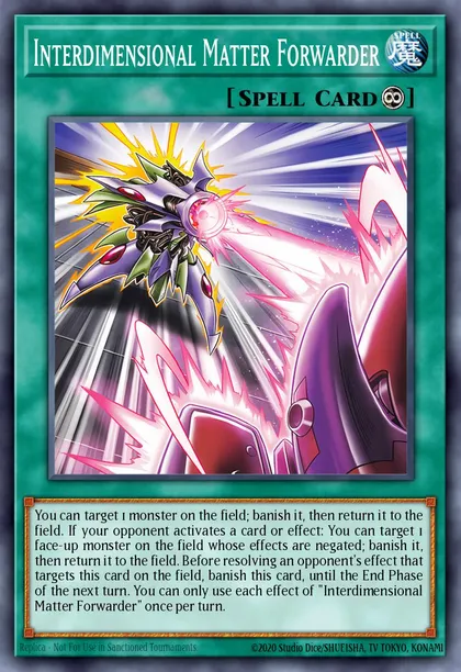 Interdimensional Matter Forwarder