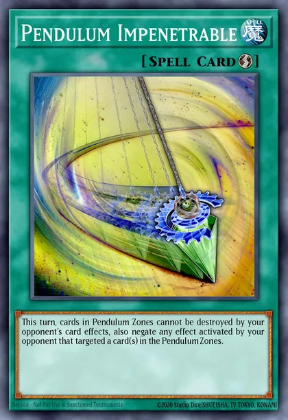 Pendulum Impenetrable