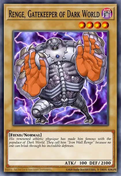 Renge, Gatekeeper of Dark World