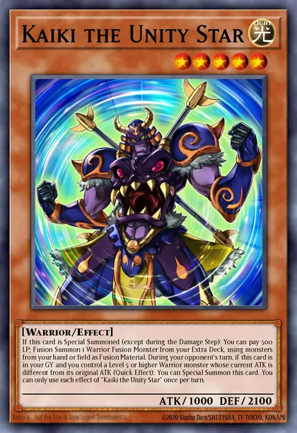 Kaiki the Unity Star