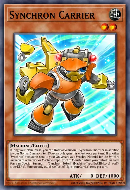 Synchron Carrier